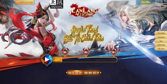 Lan Lăng Vương Mobile ra mắt trang chủ, MMORPG không thể bỏ qua trong tháng 10