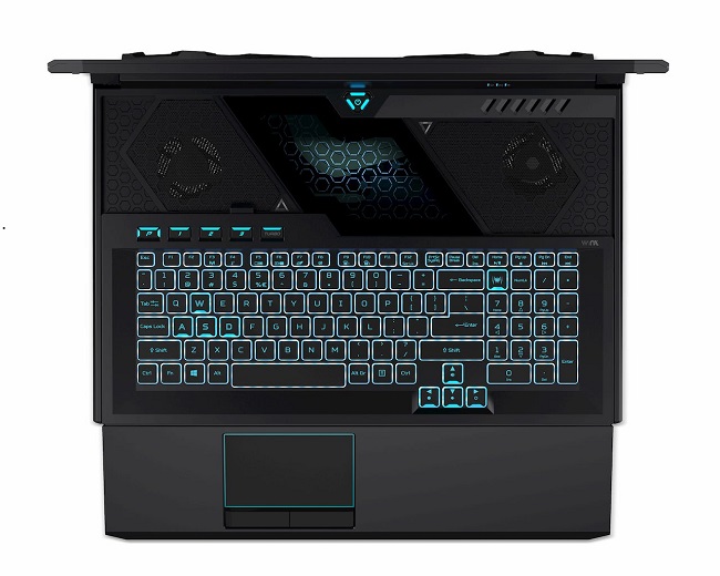 Acer Predator Helios 700: laptop chơi game bàn phím trượt để tản nhiệt tốt hơn, từ 2699 USD