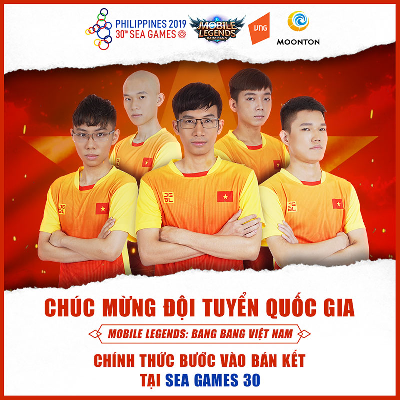 SEA Games 30: Đội tuyển Mobile Legends: Bang Bang Việt Nam vào Bán kết nội dung eSports