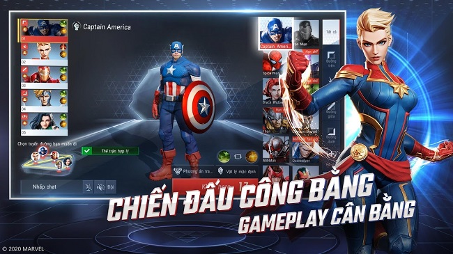 Marvel Super War sẽ được phát hành ở Việt, đã cho đăng ký trước