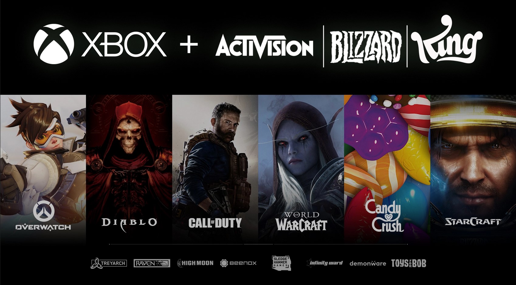Diablo, Call of Duty, WarCaft, Overwatch… về dới tay Microsoft với giá 68,7 tỷ USD