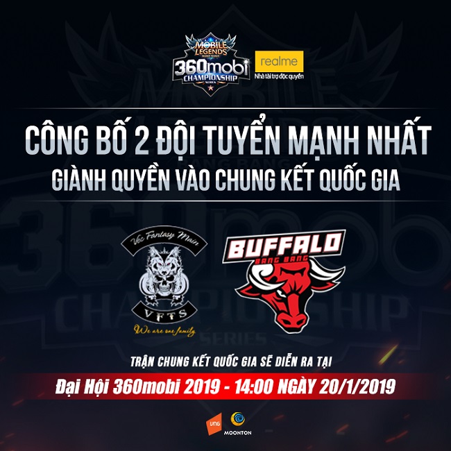 VEC Fantasy Main và Buffalo Esports tiến bước vào chung kết giải 360mobi Championship Series