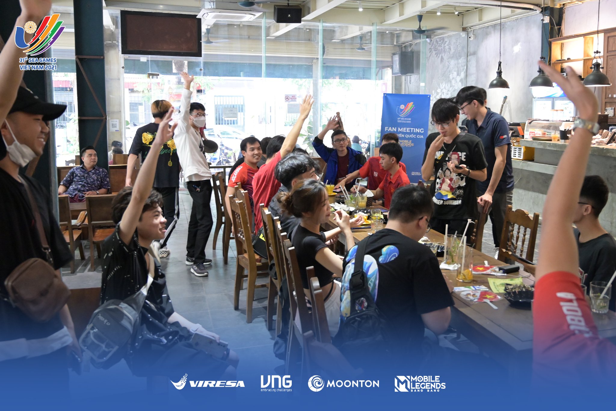 Tuyển Mobile Legends: Bang Bang Việt Nam nhận được sự cổ vũ nhiệt tâm từ fan trước thềm SEA Games 31