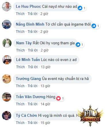  Tham gia ngay sự kiện hot nhất làng game Việt của MU Strongest vào ngày 14/9