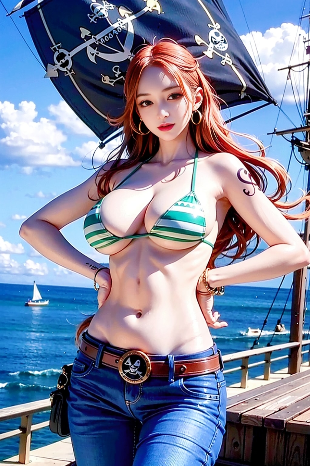Khi AI Cosplay gái đẹp One Piece