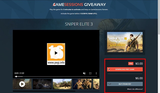 Nhận ngay tựa game bắn tỉa Sniper Elite 3 đang miễn phí 100%