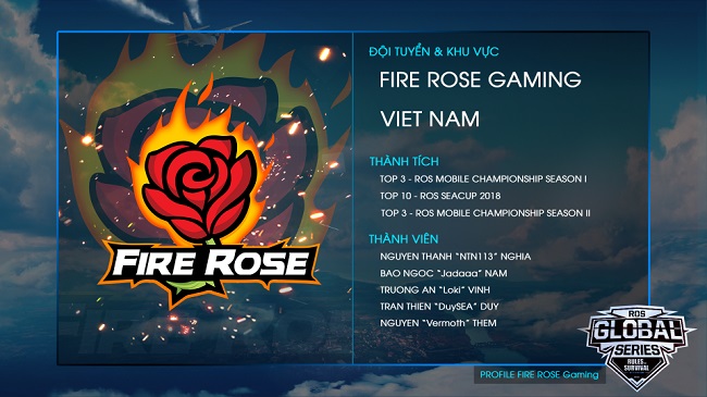 ROS Mobile Global Series Season 2: Cùng tìm hiểu đội hình ra quân của 5 đại diện đến từ Việt Nam