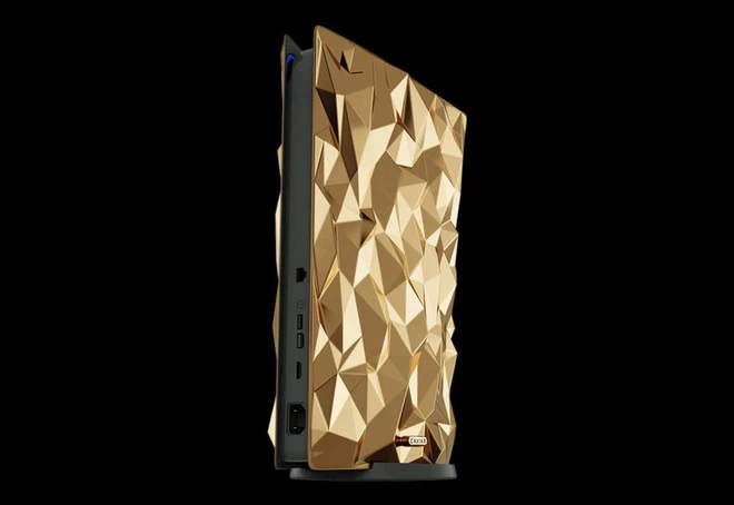 Choáng với chiếc PS5 mạ 4,5 kg vàng với giá 11,5 tỷ đồng