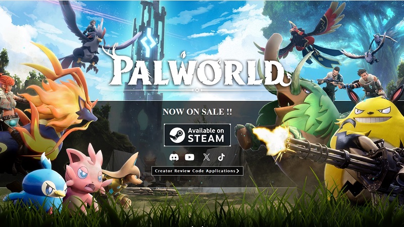 Palworld đại náo Steam, đẩy con cưng của Valve CS2 xuống thứ 2