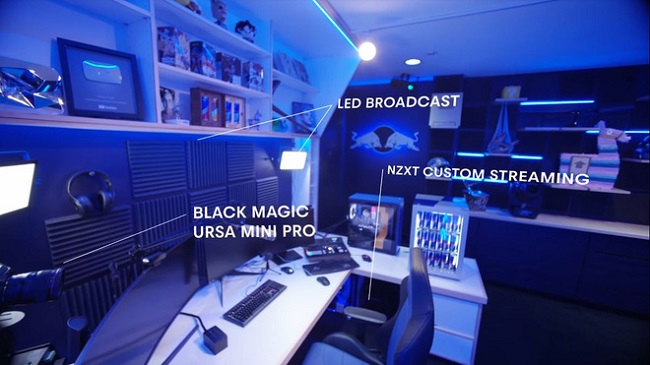 Bên trong studio của streamer nổi tiếng thế giới Ninja