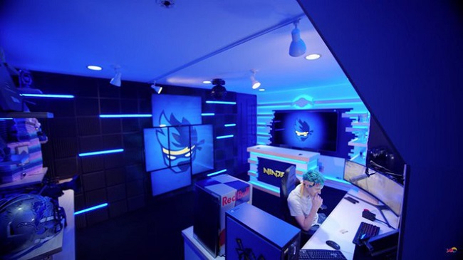 Bên trong studio của streamer nổi tiếng thế giới Ninja
