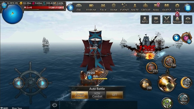 Pirates : BattleOcean – Đưa bạn đến với những trận hải chiến kinh điển
