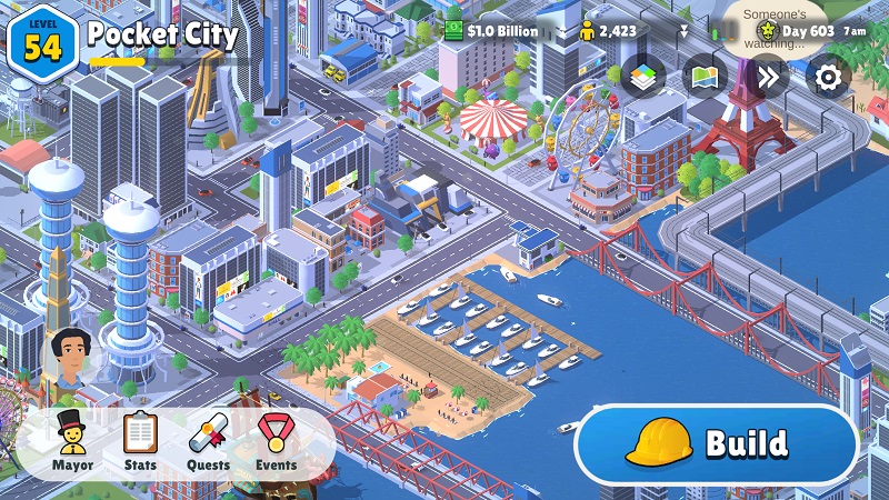 Pocket City 2 – Game đỉnh dành cho tín đồn xây dựng trên di động