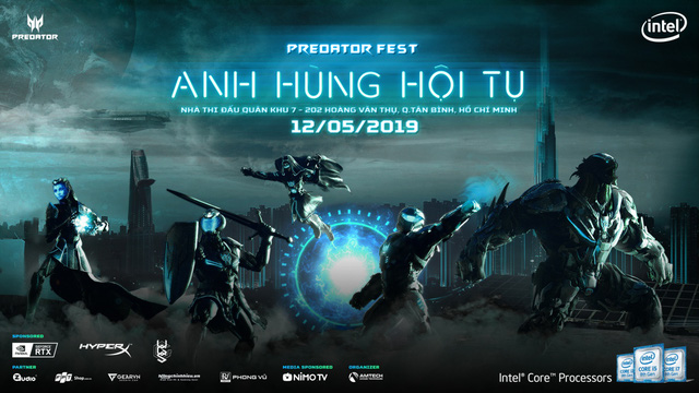 Predator Fest 2019 – Ngày hội game thủ lớn hàng đầu trong năm của Acer không thể bỏ qua