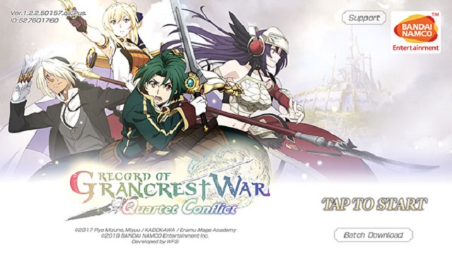 Record of Grancrest War: Quartet Conflict - Tựa game hành động ấn tượng từ Bandai Namco