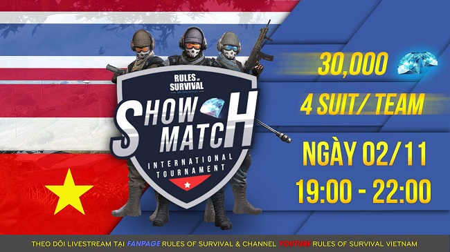 ROS Mobile: Tranh tài cùng Pro Team tại International Showmatch vào 19h tối nay 2/11