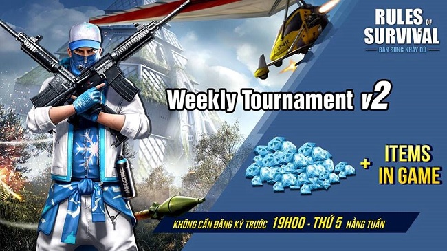 ROS Mobile Weekly Tournament 19h tối nay ngày 6/12 có gì hot?