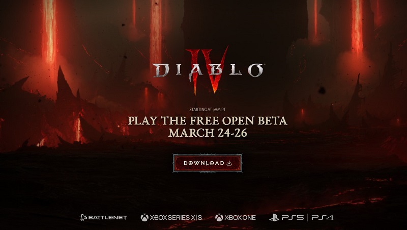Đừng quên hôm nay ai cũng chơi được Diablo IV, giờ đã có thể tải để chuẩn bị