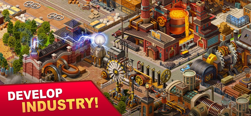 Steam City – Game xây dựng thành phố tương lai của thời kỳ Victoria