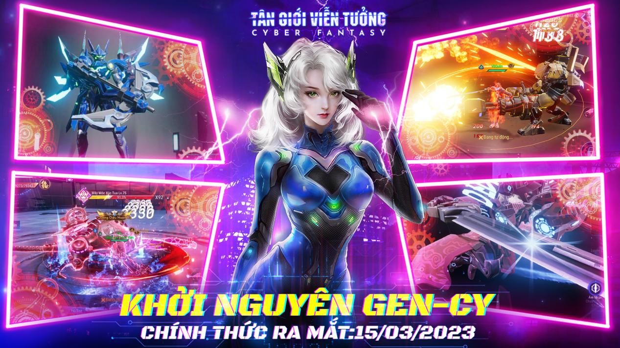 [Cyber Fantasy] Trải nghiệm phiên bản đầu tiên ra mắt trên toàn cầu - Độc quyền dành riêng cho game thủ Việt!