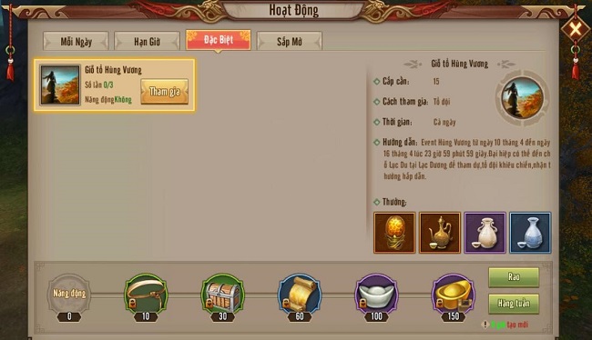 Game thủ Tân Thiên Long Mobile làm gì nhân dịp Giỗ tổ Hùng Vương?