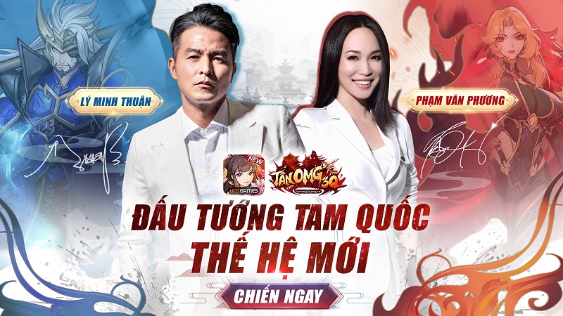 NÓNG: Lý Minh Thuận và Phạm Văn Phương là đại sứ cho Tân OMG3Q VNG