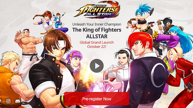 The King of Fighters Allstar cho đăng ký trước, ra mắt ngay trong tháng này
