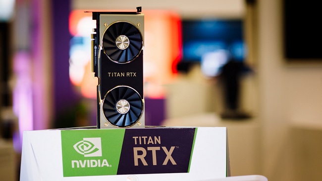 Nvidia giới thiệu Titan RTX: 4.608 nhân CUDA, 24GB VRAM, giá 2.500 USD