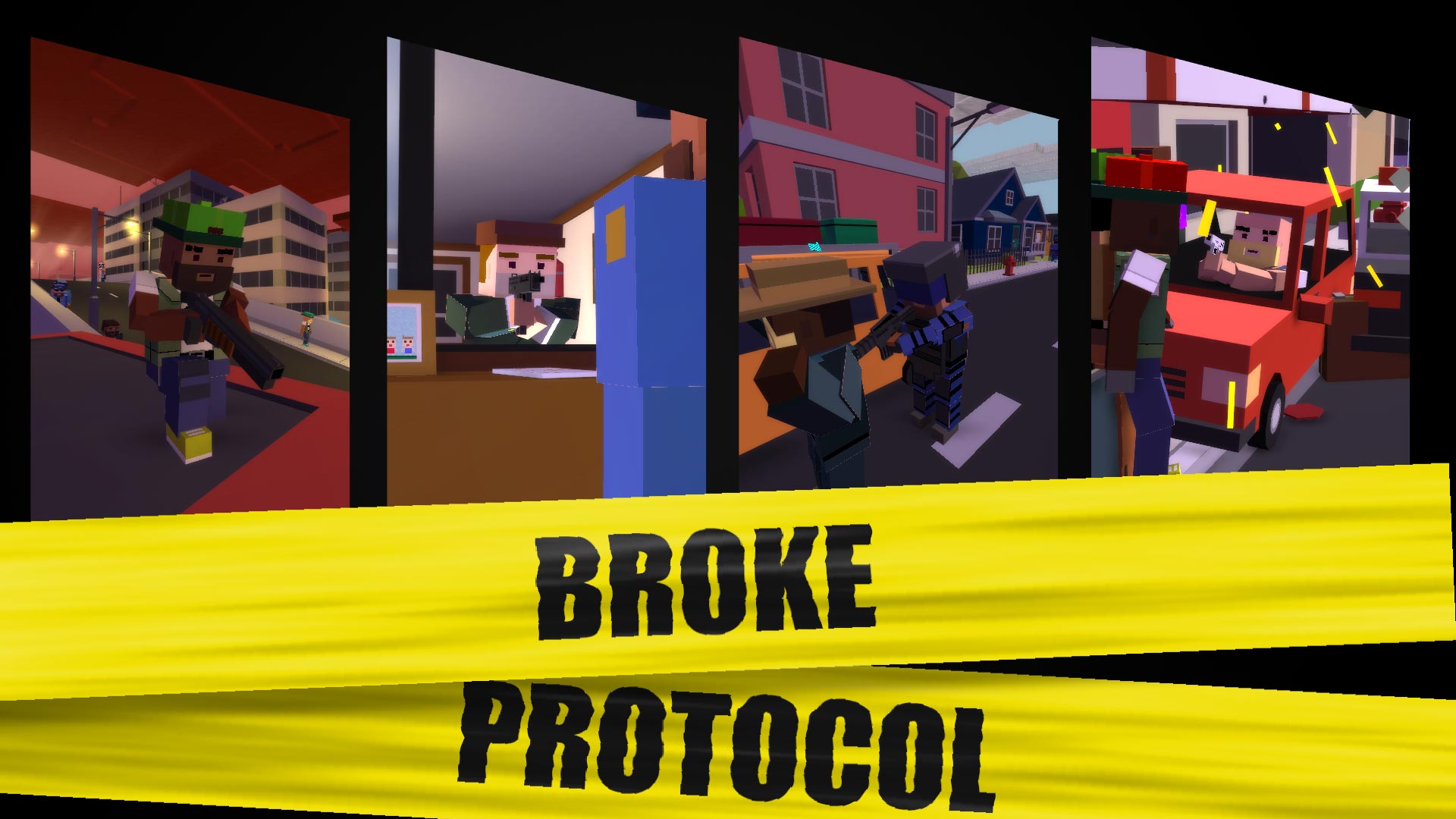 Sở hữu miễn phí BROKE PROTOCOL: Game kết hợp GTA và Minecraft độc đáo