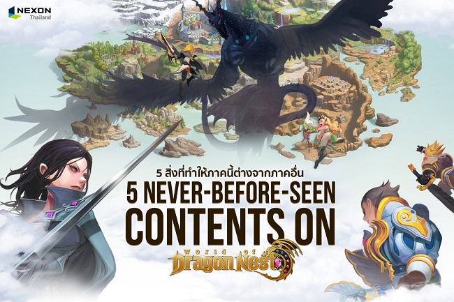 Những nội dung mới toanh sẽ có mặt trong World of Dragon Nest