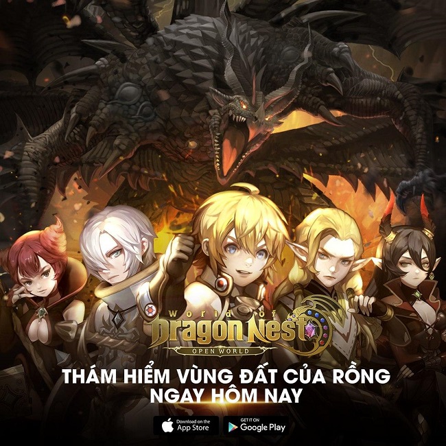 Thế giới mở trong World of Dragon Nest - Bom tấn từ Eyedentity và Nexon đã sẵn sàng cho game thủ Việt khám phá