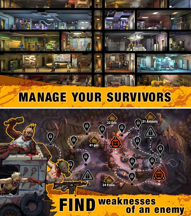 Zero City: Zombie Shelter Survival tựa game sinh tồn đặc sắc