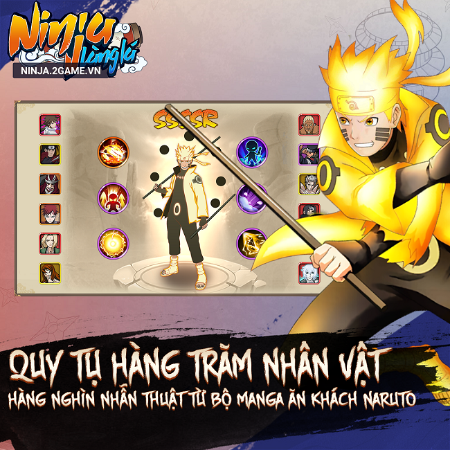 6 lý do khiến fan Naruto nên chơi ngay Ninja Làng Lá Mobile