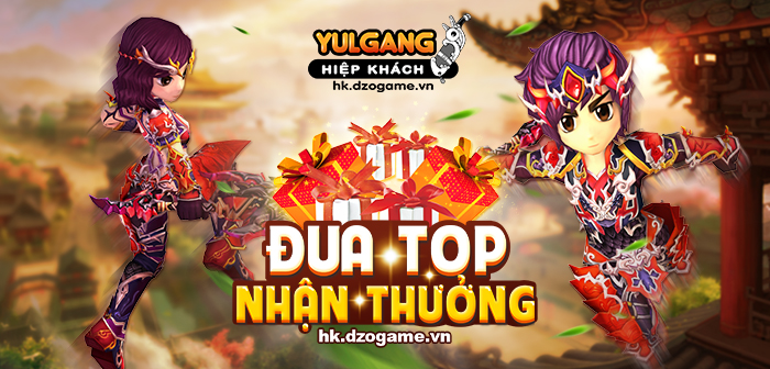  Yulgang Hiệp Khách Dzogame VN [Chuoi Su Kien] Dua Top Nhan Thuong (08.2022)