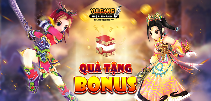 Yulgang Hiệp Khách Dzogame VN Qua Tang Bonus Dac Biet - 18/05