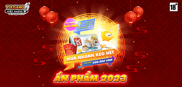  Yulgang Hiệp Khách Dzogame VN [An Pham Gioi Han] Combo Lich Mung Nam Moi 2023 (25/11)