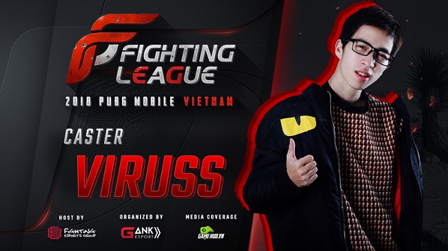 ViruSs và Mimosa cùng dàn caster khủng góp mặt tại Fighting League 2018 PUBG Mobile Vietnam