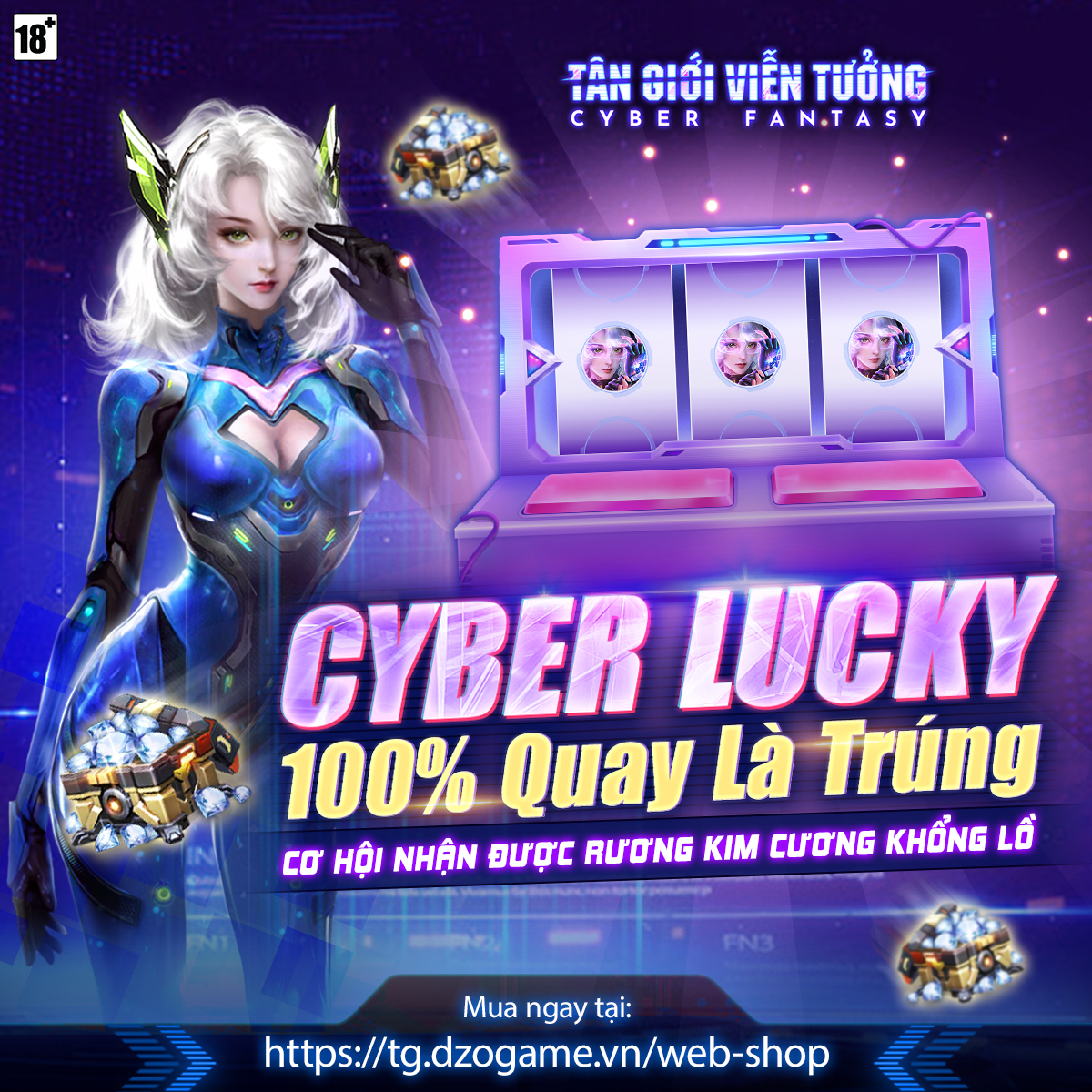 [EVENT WEB] CYBER LUCKY (22.05 - 26.05)