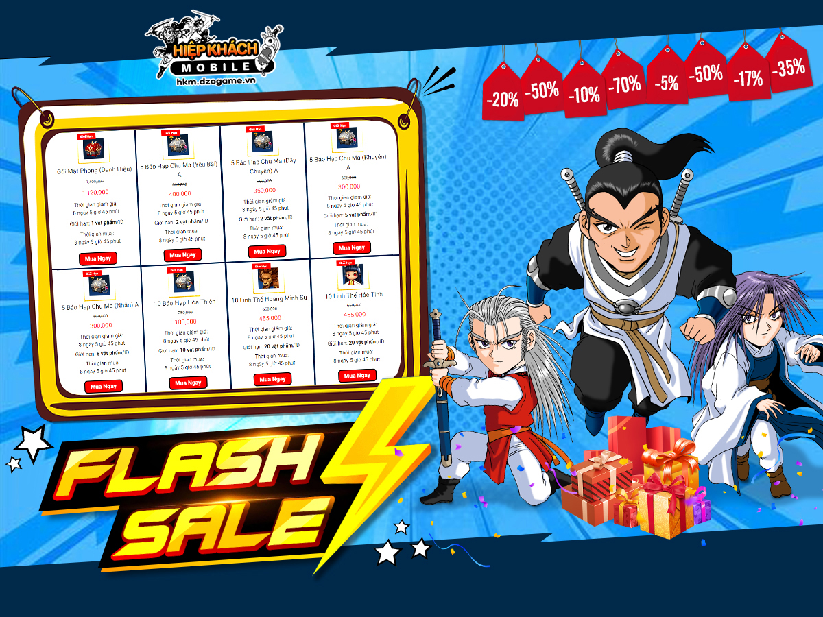 Flash Sale (Webshop) 29/09/2022