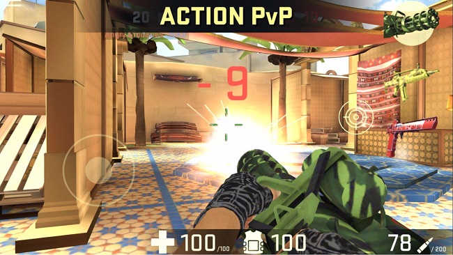 Combat Assault: FPP Shooter – game mobile FPS có cả cây kỹ năng nhân vật