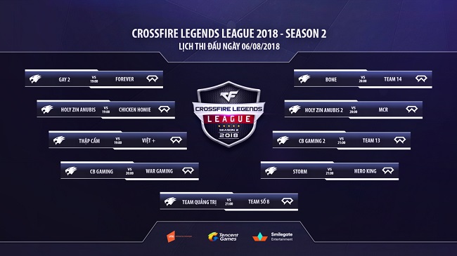  CF2L mùa 2 2018: Hé lộ danh sách bảng đấu, khởi tranh từ ngày 6/8