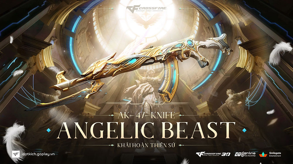 Đột Kích giới thiệu Khải Hoàn Thiên Sứ - AK-47 Knife Angelic Beast