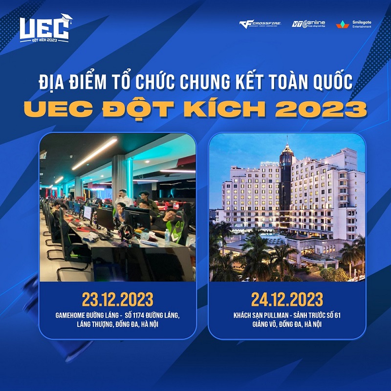 Đột Kích khép lại năm eSports với Chung Kết Toàn Quốc UEC Đột Kích 2023