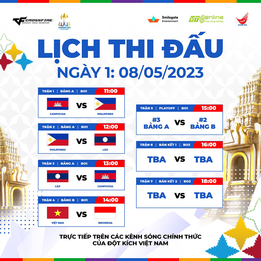 SEA Games 32 – Ngày “săn vàng” đầu tiên của đội tuyển Đột Kích Việt Nam