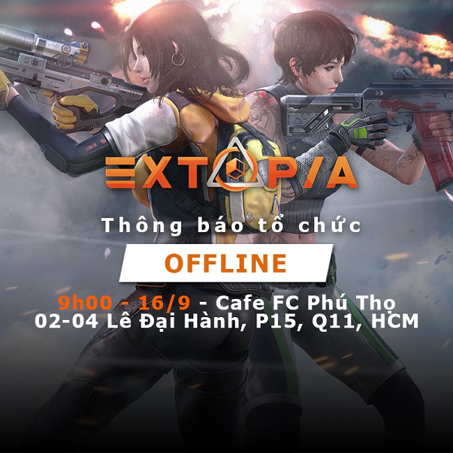 Game sinh tồn Extopia tổ chức offline tại TP Hồ Chí Minh sau Alpha Test thành công