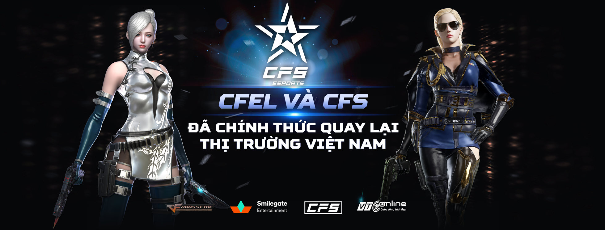 Giải đấu thể thao điện tử CFEL và CFS chính thức quay trở lại Việt Nam