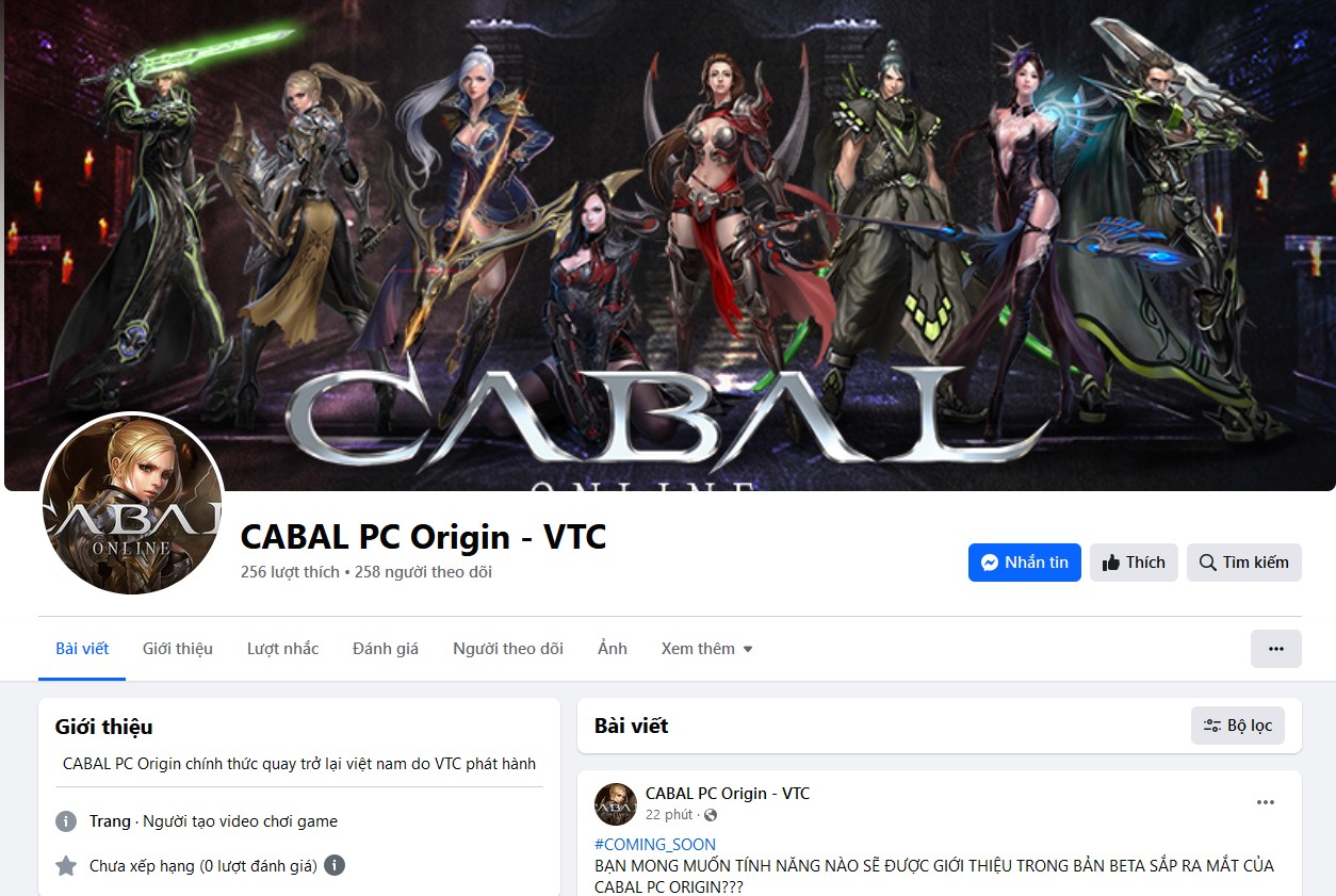Cabal Online trở lại Việt Nam 