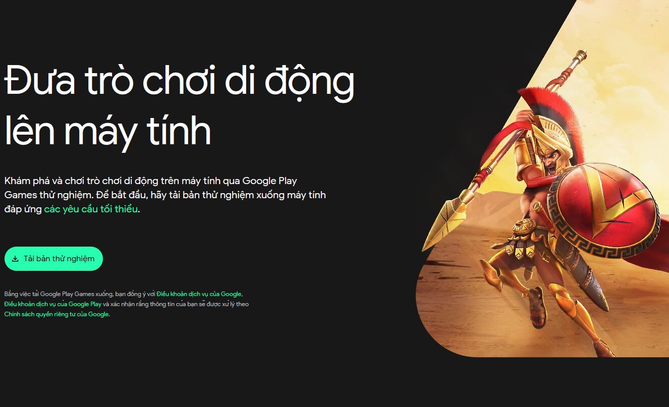 Google Play Games for PC – Chơi game android trên máy tính đã hỗ trợ khu vực Việt Nam