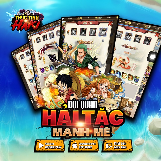 Ngày mai game mobile đề tài One Piece Thức Tỉnh Haki bắt đầu Alpha Test