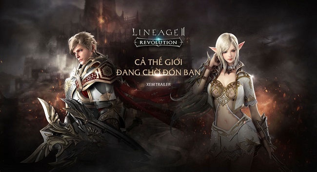 Phải đến cuối tháng game thủ Việt mới có thể chơi được Lineage II: Revolution